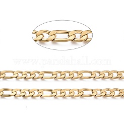 304 Stainless Steel Figaro Chains&nbsp;STAS-M032-45G-1.2mm