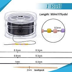 Flat Elastic Crystal String&nbsp;EW-WH0016-02A-02