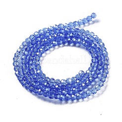 Electroplate Transparent Glass Beads Strands&nbsp;LS-EGLA-A035-T3mm-A14