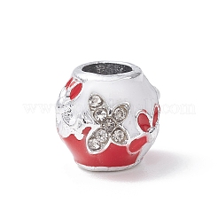 Alloy Rhinestone European Beads&nbsp;MPDL-Q213-23P