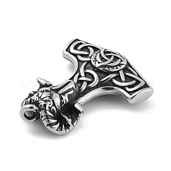 Viking 304 Stainless Steel Big Pendants&nbsp;STAS-N105-02F-AS