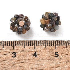 Natural Pietersite Woven Beads&nbsp;GG-CBA2E9C-F08-02