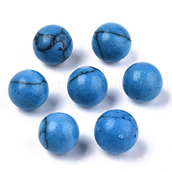 Synthetic Turquoise Beads&nbsp;G-R483-01-8mm