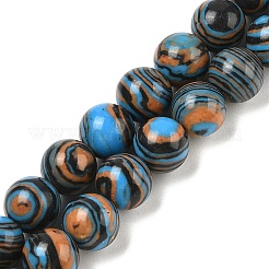 Synthetic Malachite Beads Strands&nbsp;G-A249-A01-01