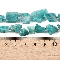 Raw Rough Natural Amazonite Beads Strands&nbsp;G-D101-A07