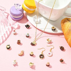 17Pcs 17 Styles Alloy Enamel Charms&nbsp;FIND-CJ0005-04