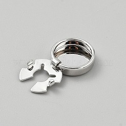 Alloy Cufflinks&nbsp;BUTT-WH0031-30A-P