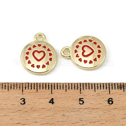 Alloy Enamel Pendants&nbsp;FIND-H024-04G-01