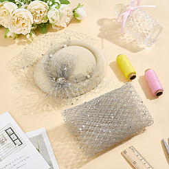 Polyester Mesh Tulle Fabric&nbsp;DIY-WH0671-348B