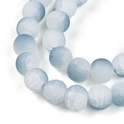 Crackle Glass Beads&nbsp;X1-GLAA-N009-8mm-06