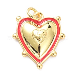 Brass Enamel Pendants&nbsp;KK-L188-75