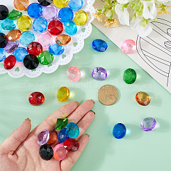 50Pcs Glass Diamond Display Decorations&nbsp;AJEW-WH0609-485-1