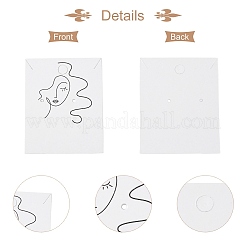 Cardboard Jewelry Display Cards&nbsp;CDIS-H002-01B-01