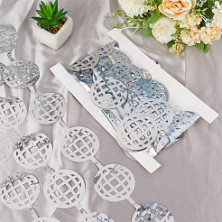 Plastic Laser Disco Ball Curtains&nbsp;AJEW-WH20020-102B