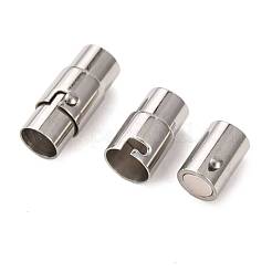304 Stainless Steel Magnetic Clasps&nbsp;SA-CBA15BC-10P