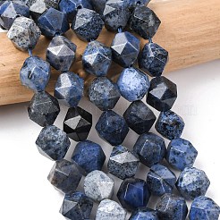 Natural Dumortierite Quartz Beads Strands&nbsp;G-F523-17-10mm-01