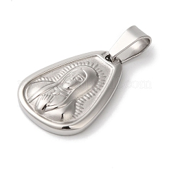 Non-Tarnish 304 Stainless Steel Pendants&nbsp;STAS-Z075-21P
