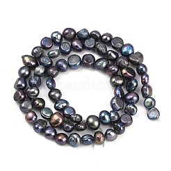Natural Cultured Freshwater Pearl Beads Strands&nbsp;PEAR-P064-19G-01F