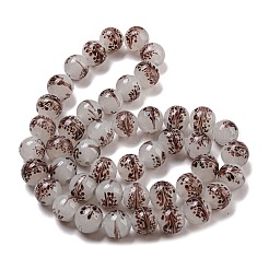 Handmade Lampwork Beads Strands&nbsp;LAMP-L079-05C