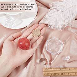 2Pcs 2 Style Natural Quartz Crystal Ball&nbsp;DJEW-CP0001-08