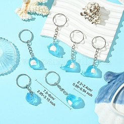 6Pcs Luminous Resin Keychain&nbsp;KEYC-FS00020