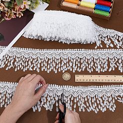 5Yards Polyester Lace Ribbon&nbsp;OCOR-NB0002-64A
