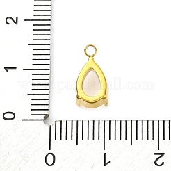 304 Stainless Steel Rhinestone Claw Settings&nbsp;STAS-U042-04A-G