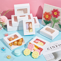 Rectangle Folding Paper Storage Boxes&nbsp;CON-WH0106-01B-03