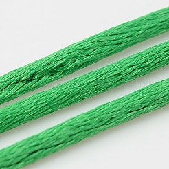 Nylon Satin Rattail Cords&nbsp;NWIR-A003-09