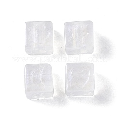 Transparent Acrylic Beads&nbsp;OACR-P007-49