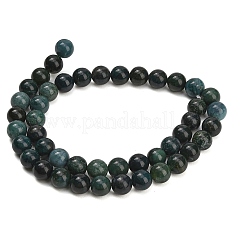 Natural Moss Agate Beads Strands&nbsp;GG-CBA7BB7-A02-8mm