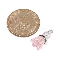 ABS Plastic Pearl with Acrylic Pendants&nbsp;PALLOY-JF03603