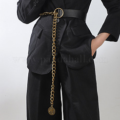 Alloy with Imitation Leather Chain Belts&nbsp;FS-WG27A5F-01