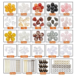 DIY Mixed Stone Beads Jewelry Set Making Kit&nbsp;DIY-YW0004-62