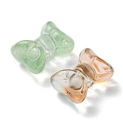 35Pcs Transparent Spray Painted Glass Beads&nbsp;GLAA-YW0001-64