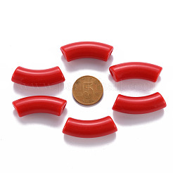 Opaque Acrylic Beads&nbsp;MACR-S372-001B-S010