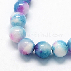 Natural Dyed Persian Jade Gemstone Bead Strands&nbsp;G-R271-10mm-XP19