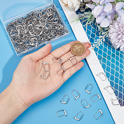 304 Stainless Steel Leverback Earring Findings&nbsp;STAS-SP0001-04A
