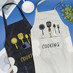 2Pcs 2 Colors PVC Wipe Hand Apron&nbsp;AJEW-CY0001-89A