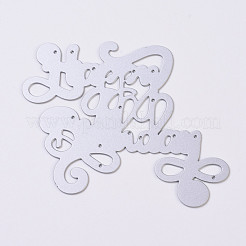 Carbon Steel Cutting Dies Stencils&nbsp;X-DIY-E017-20