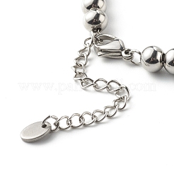 Tarnish Resistant Infinity Symbol Charm Bracelets for Men Women&nbsp;BJEW-JB06687-01
