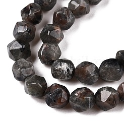 Natural Fluorescent Syenite Rock(Glow under UV Light) Beads Strands&nbsp;G-T138-219