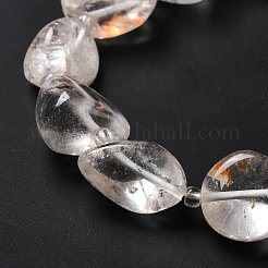 Natural Green Lodolite Quartz/Garden Quartz Beads Strands&nbsp;G-B026-01