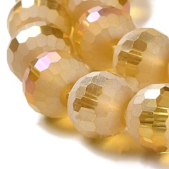 Electroplate Glass Beads Strands&nbsp;EGLA-Z001-03A-AB07