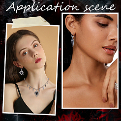 12Pcs 12 Styles Gothic Style Zinc Alloy Enamel Pendants&nbsp;ENAM-SC0007-99