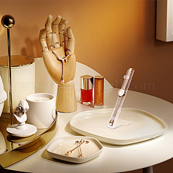 Acrylic Single Watch Slant Back Display Stands&nbsp;ODIS-WH0017-075B