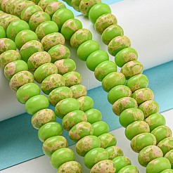 Synthetic Imperial Jasper Dyed Beads Strands&nbsp;G-D077-E01-01D