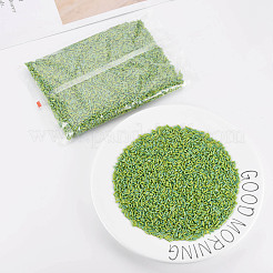Opaque Colours Two Tone Seed Glass Bugle Beads&nbsp;SEED-T006-02A-02