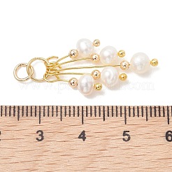 Natural Cultured Freshwater Pearl Pendants&nbsp;PALLOY-JF05434