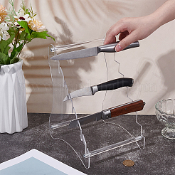 Acrylic Wall Mounted Sword Display Stands&nbsp;ODIS-WH0078-61B